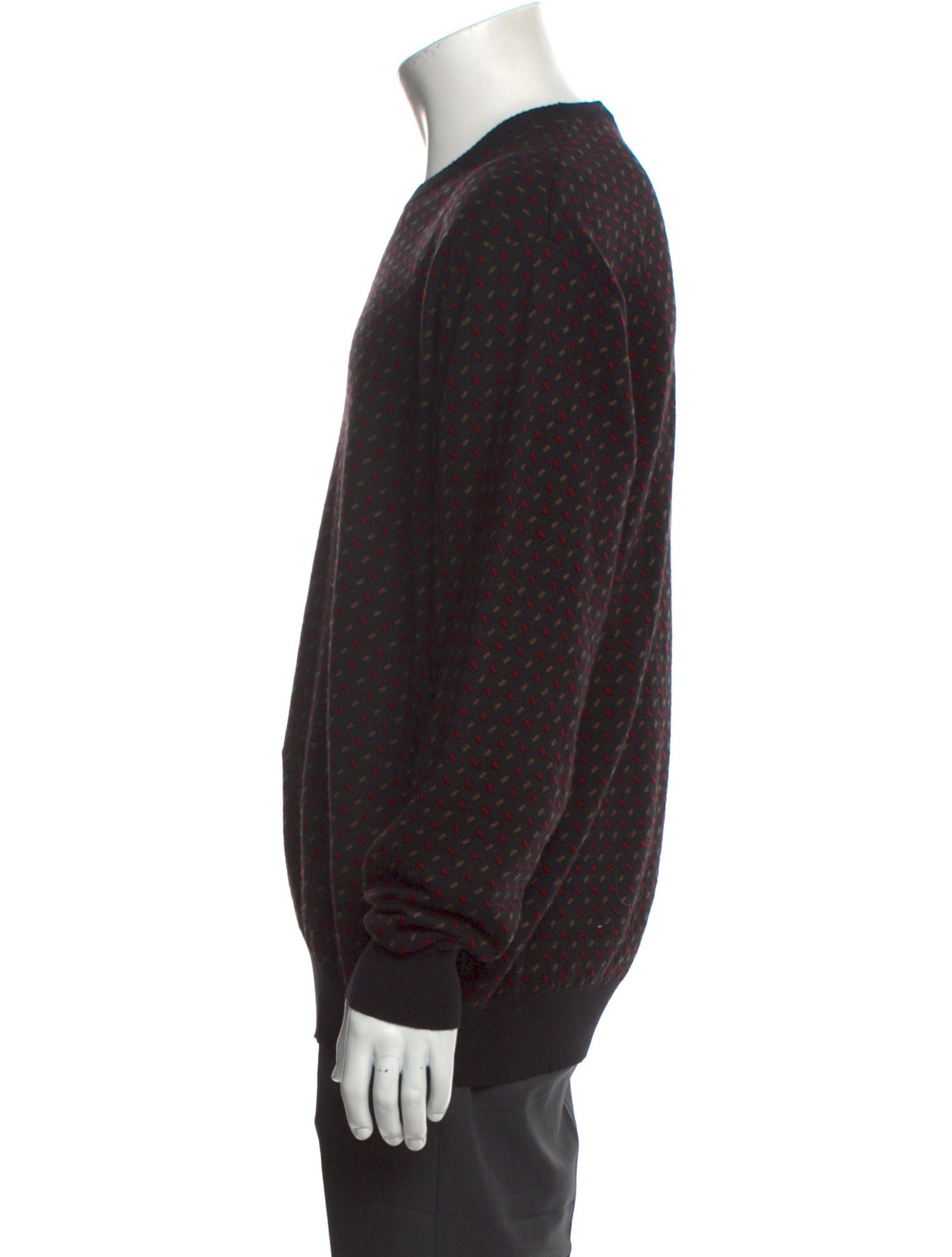 Brioni Silk Crew Neck Pullover