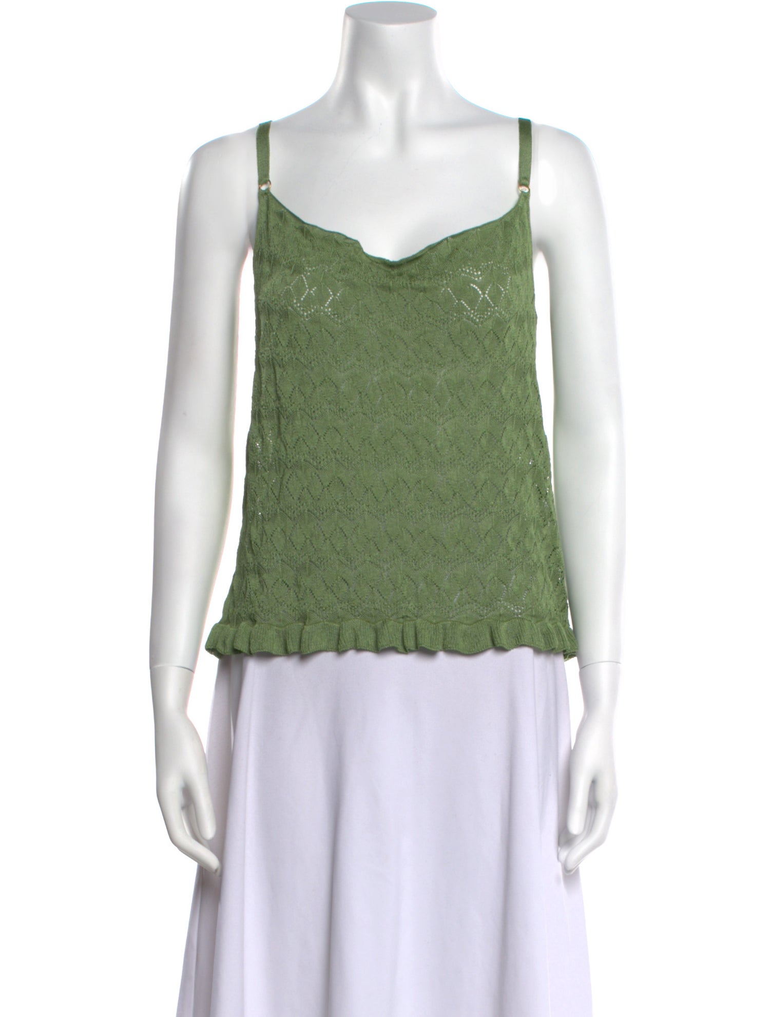 Brioni Virgin Wool V-Neck Top