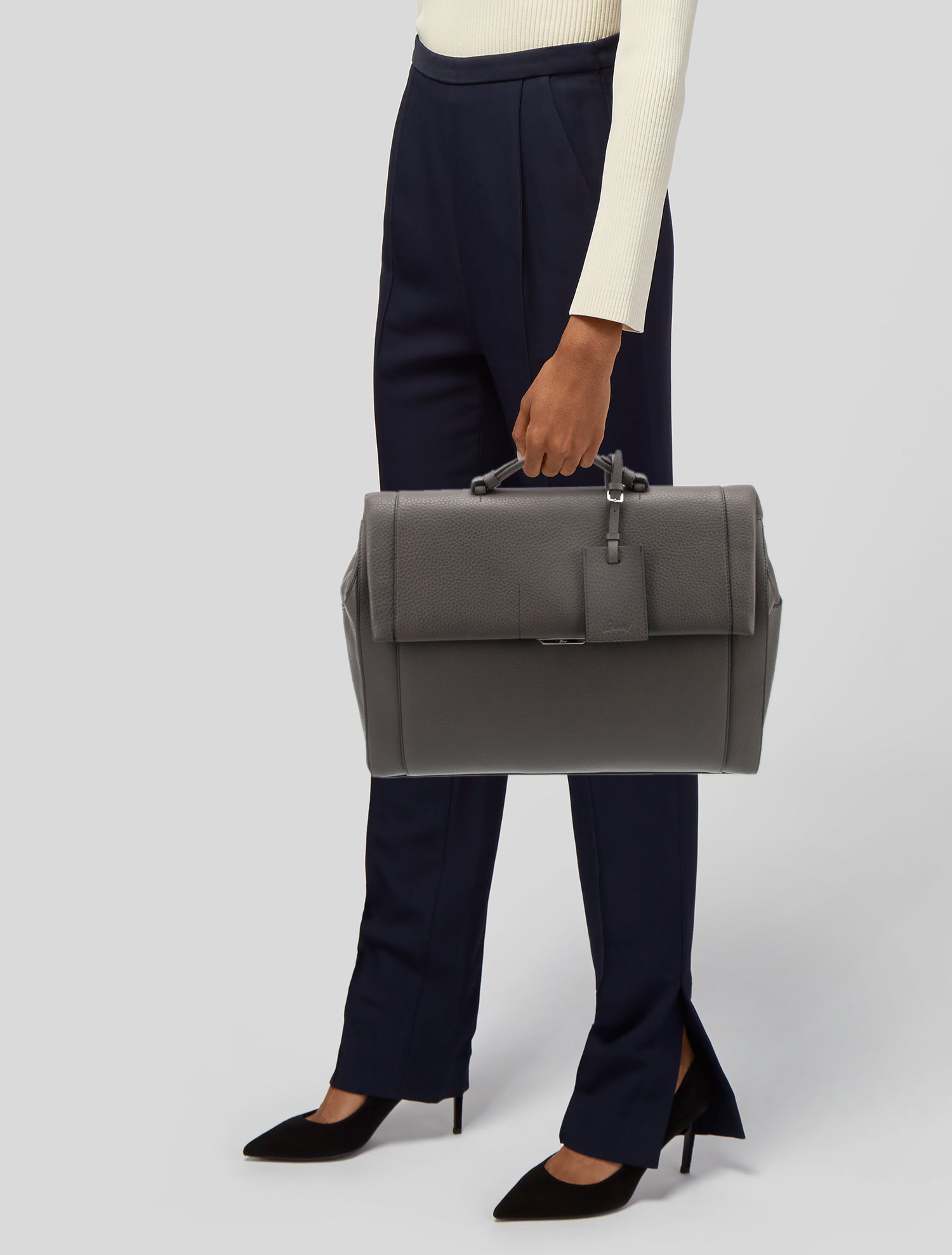 Brioni Leather Briefcase