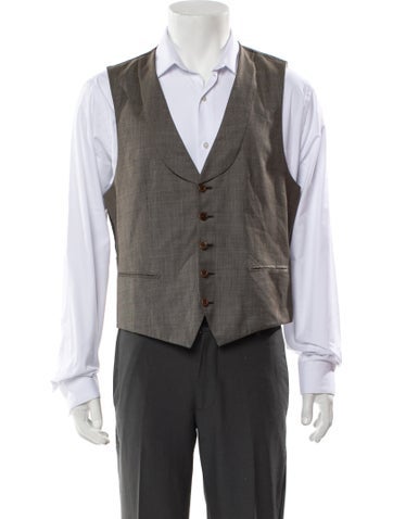 Brioni Suiting Wool Suit Vest S