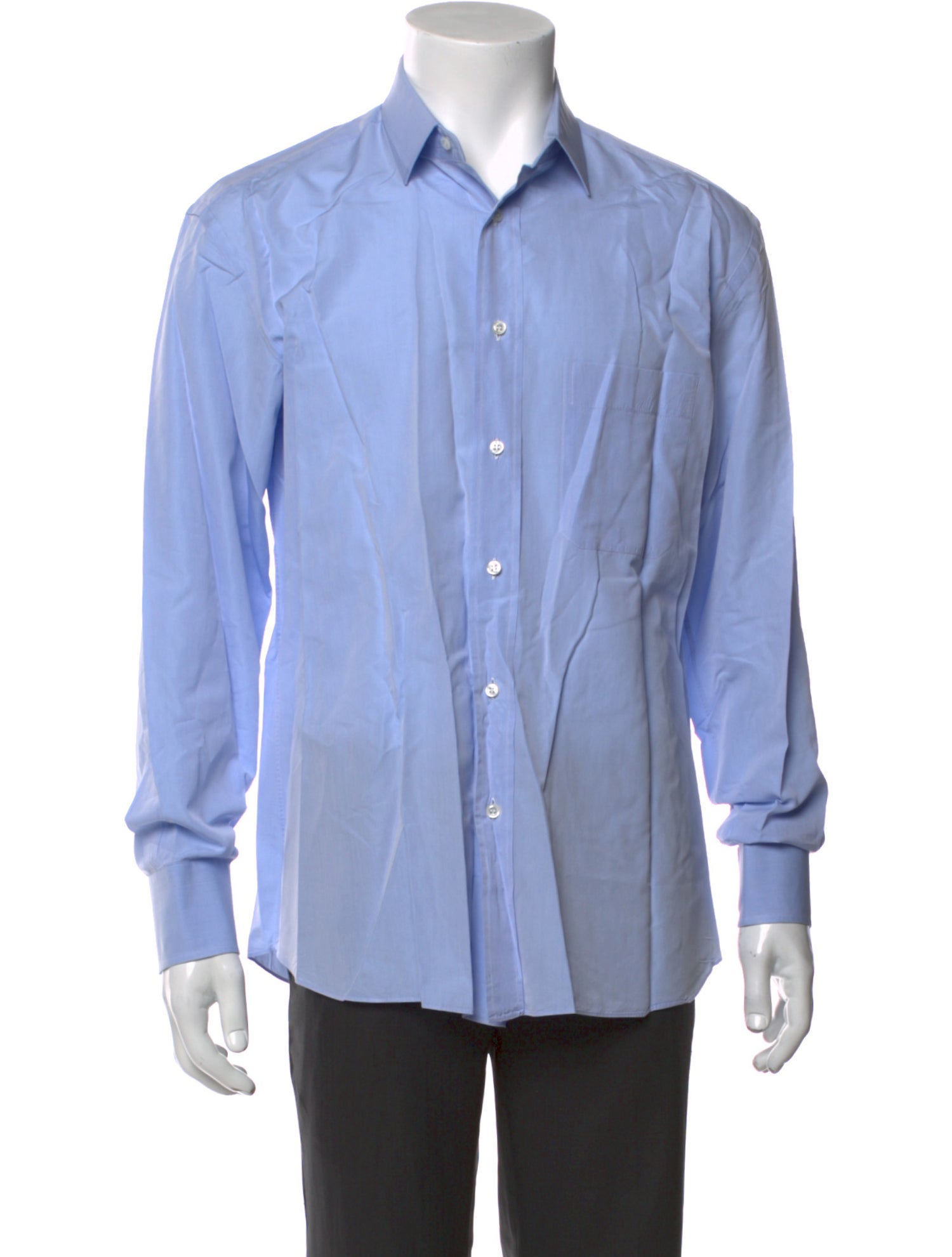 Brioni Striped Long Sleeve Dress Shirt