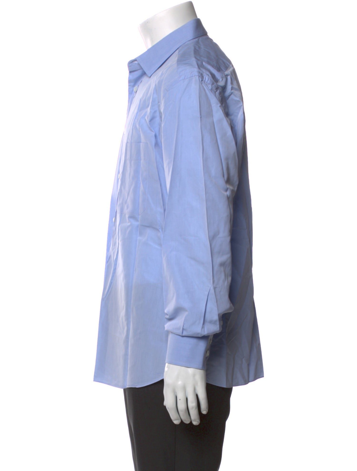 Brioni Striped Long Sleeve Dress Shirt