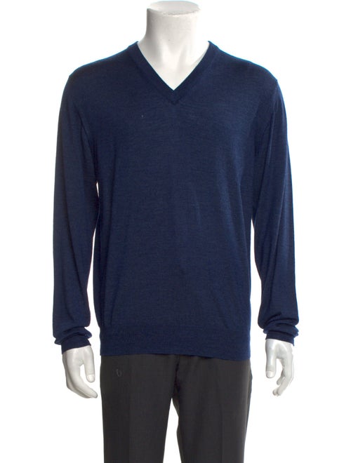 Brioni Wool V-Neck Pullover