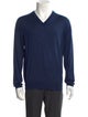 Brioni Wool V-Neck Pullover