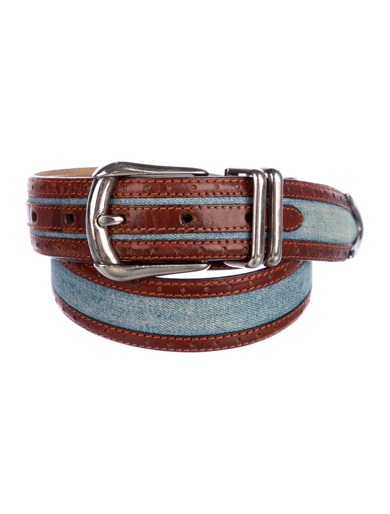 Brioni Leather Waist Belt