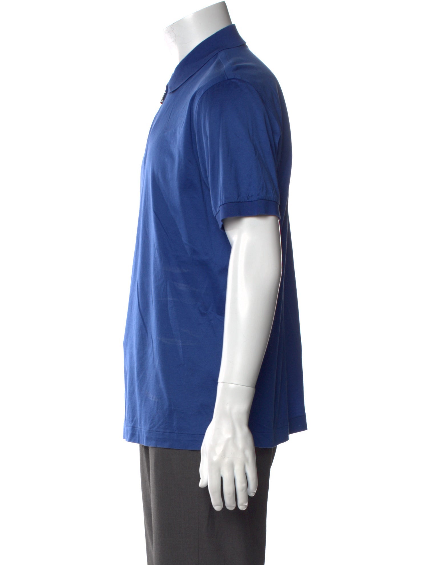 Brioni Collar Short Sleeve Polo Shirt