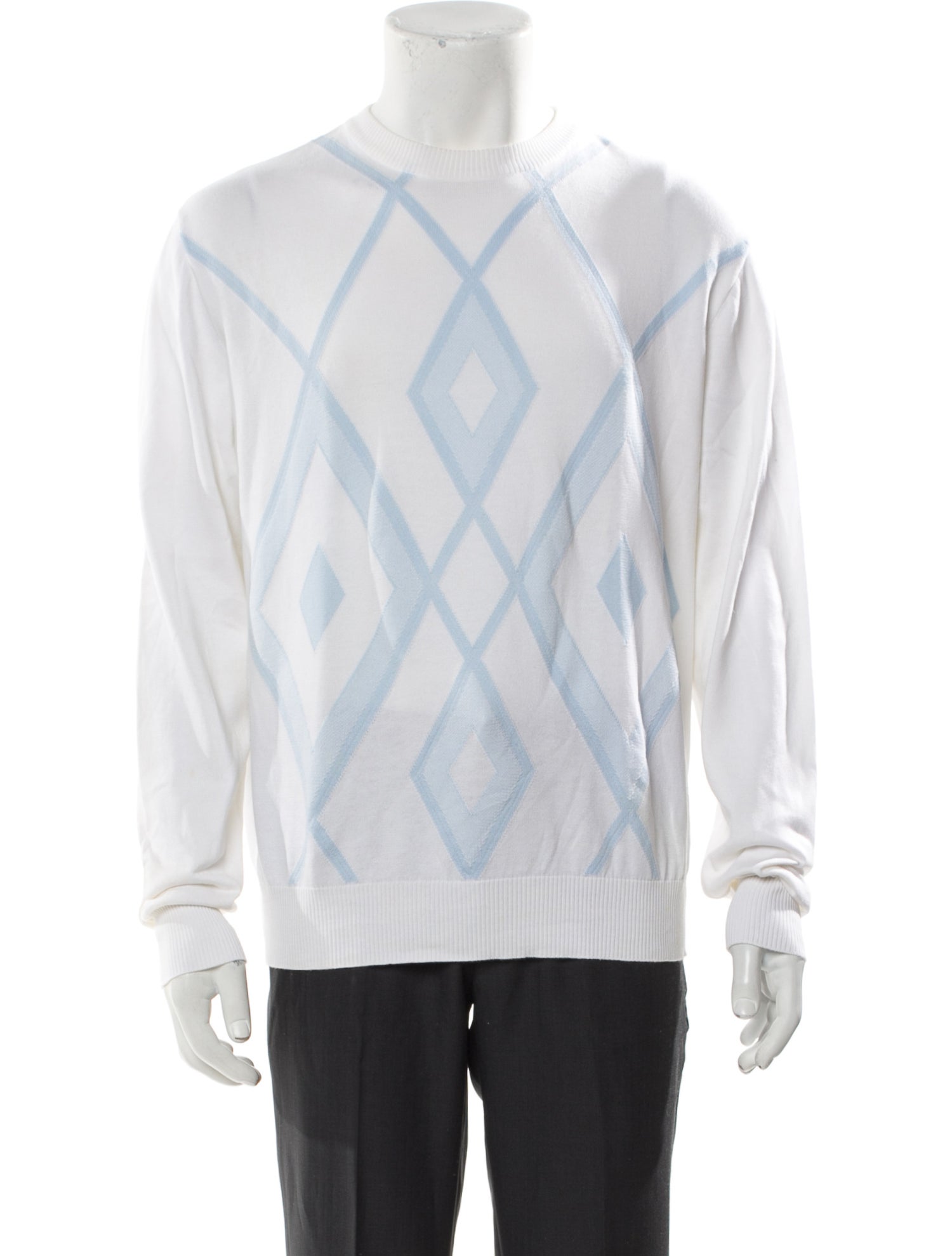 Brioni Graphic Print Turtleneck Pullover
