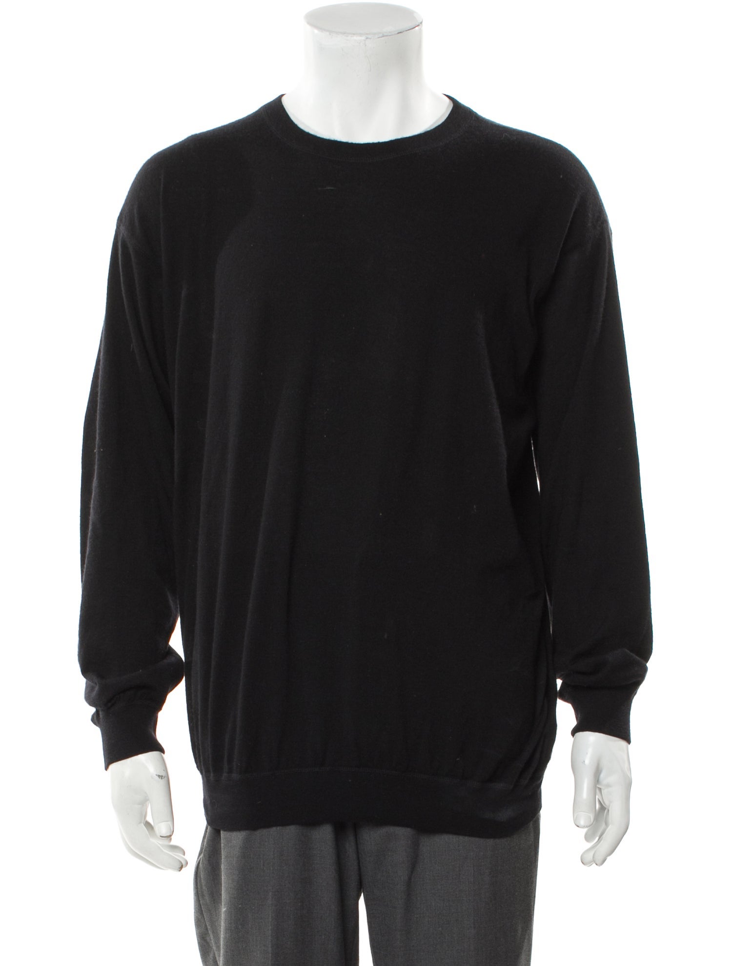 Brioni Cashmere Crew Neck Sweater