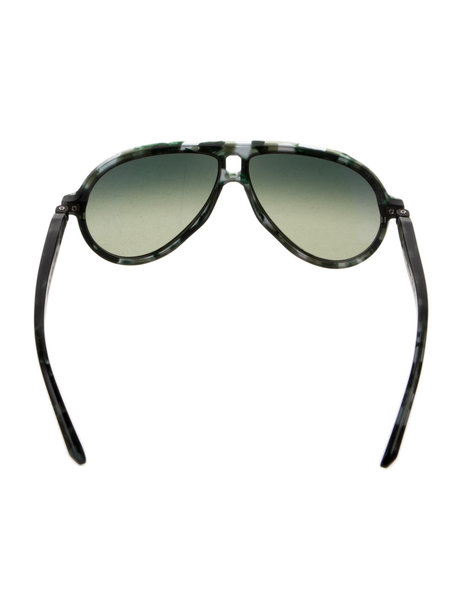 Brioni Aviator Gradient Sunglasses