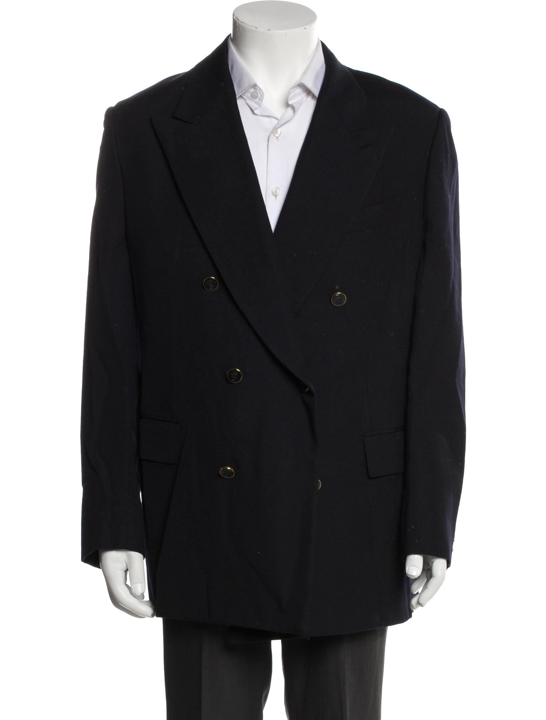 Brioni Virgin Wool Peacoat