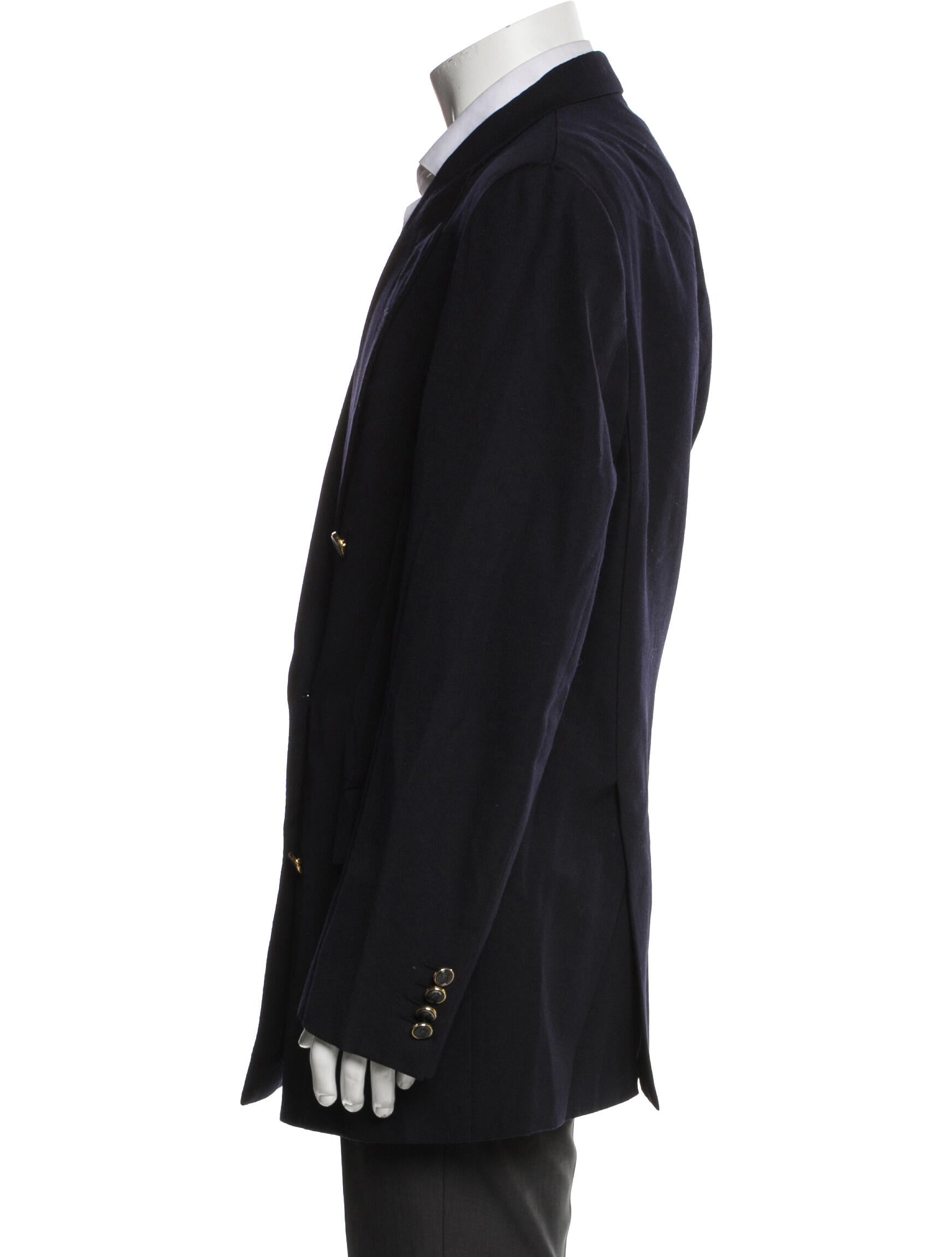 Brioni Virgin Wool Peacoat