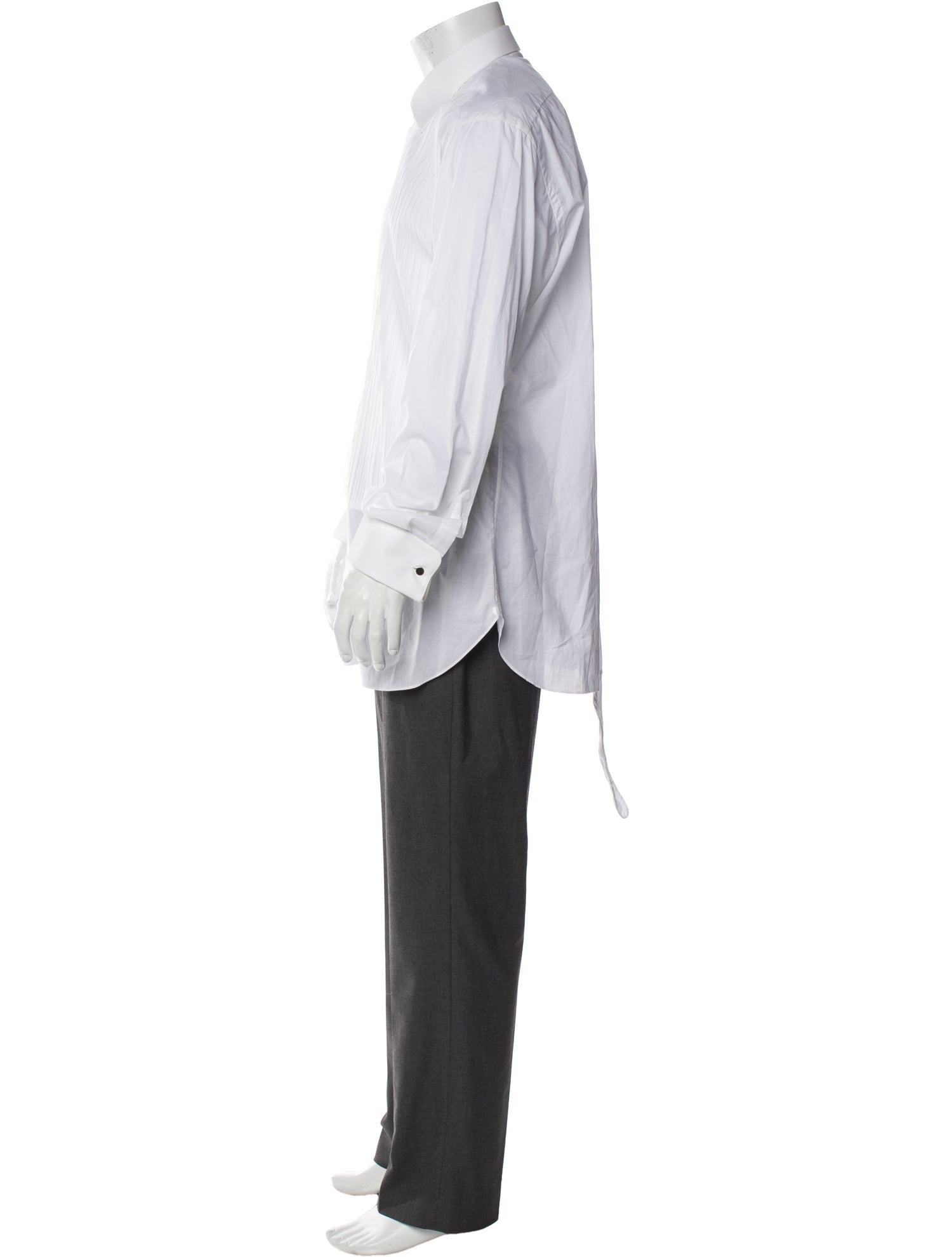 Brioni Long Sleeve Tuxedo Shirt