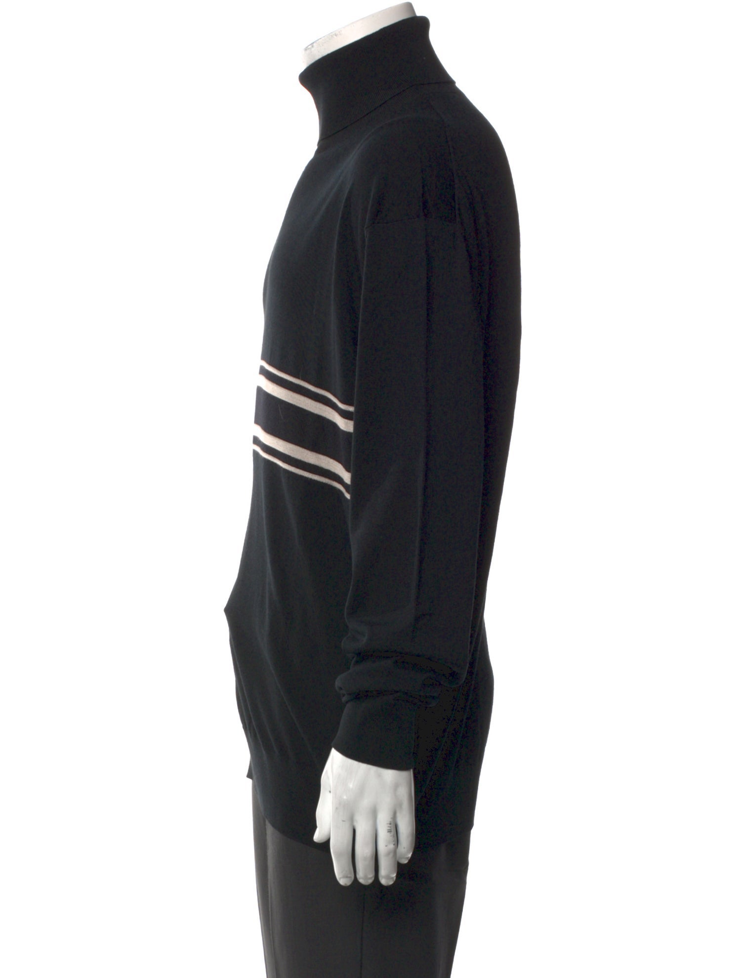 Brioni Wool Striped Pullover