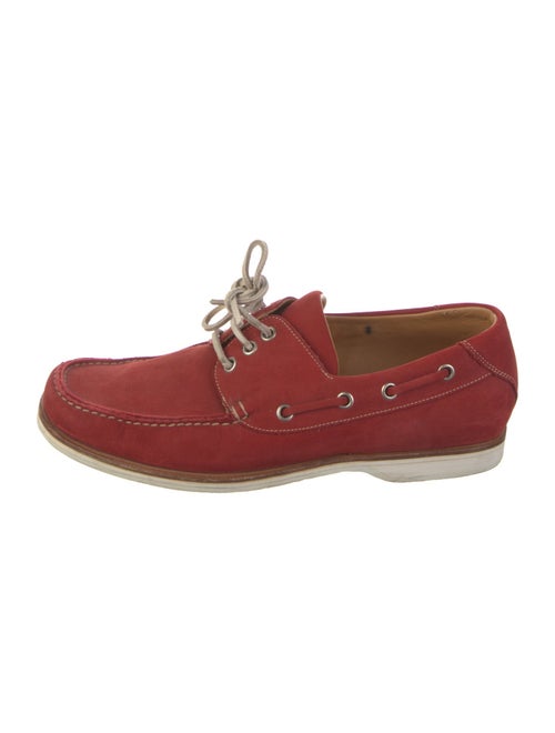 Brioni Suede Boat Shoes