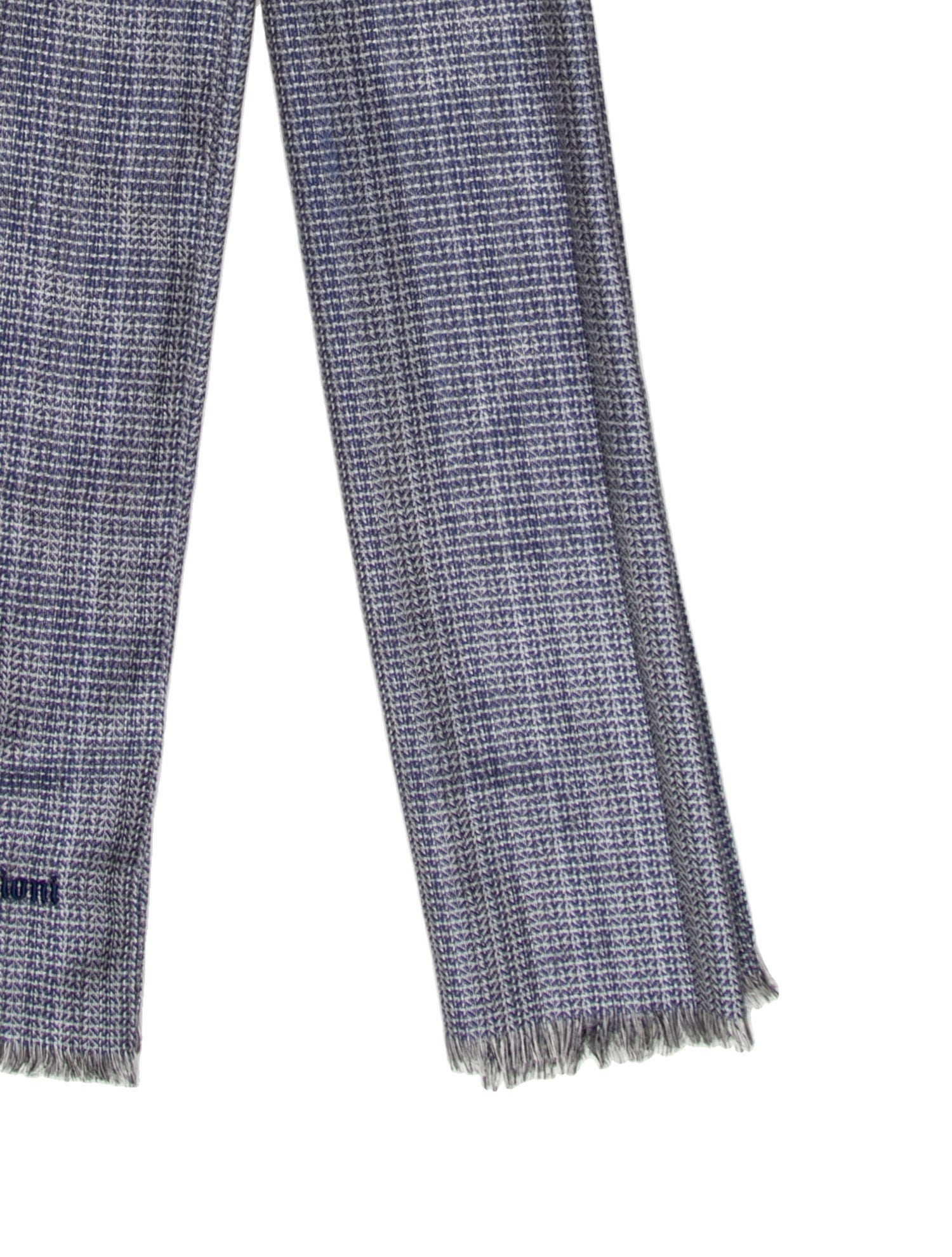 Brioni Silk Paisley Print Scarf