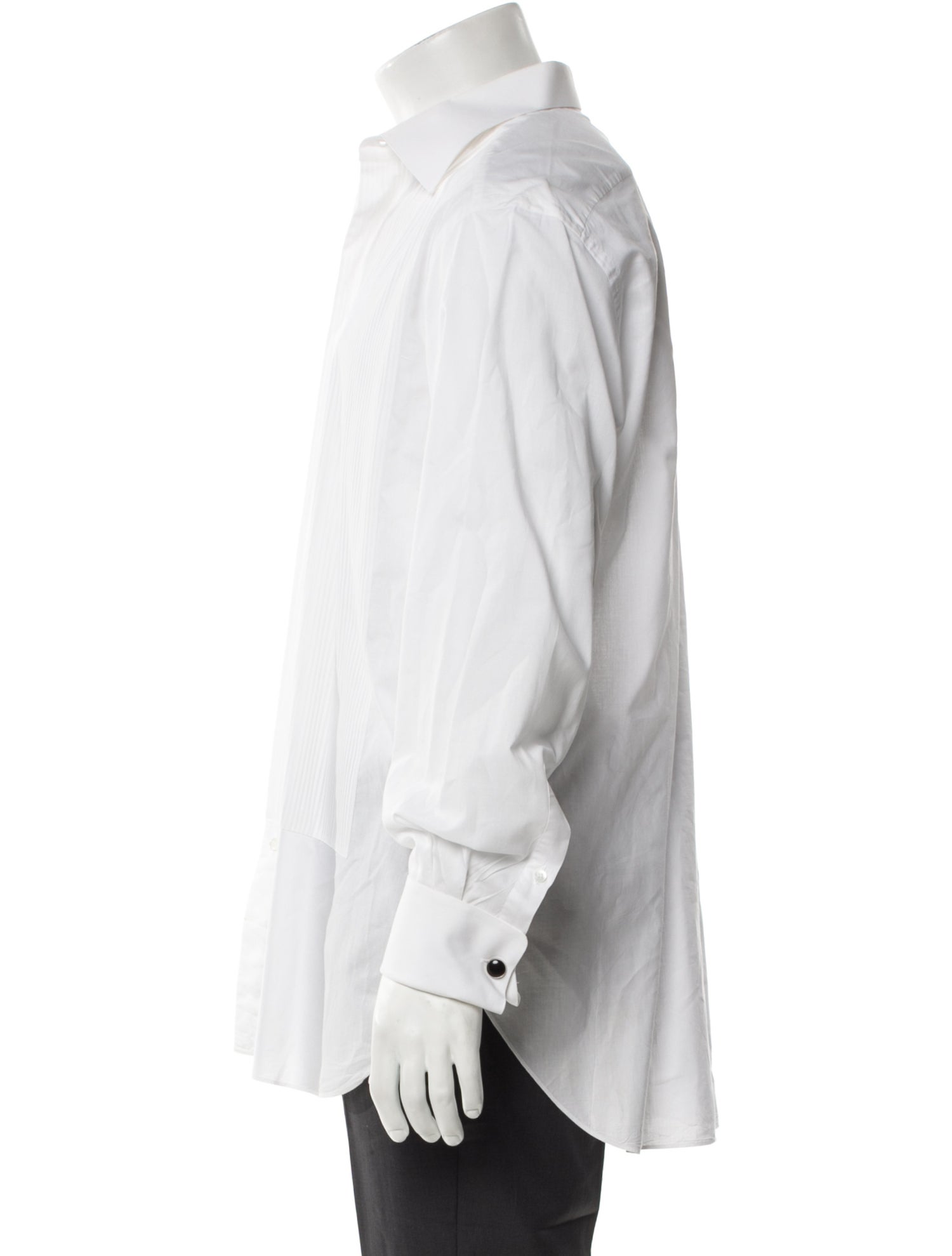 Brioni Long Sleeve Tuxedo Shirt