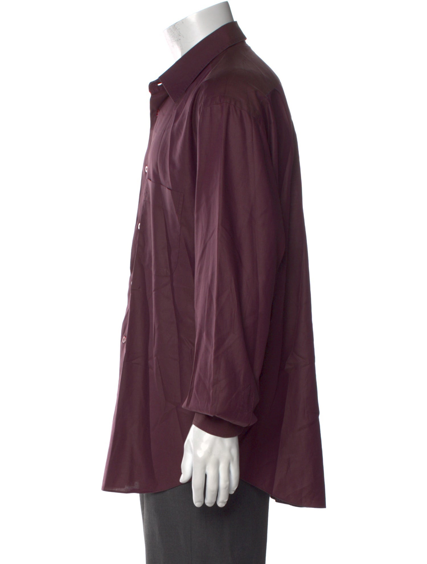 Brioni Striped Long Sleeve Dress Shirt