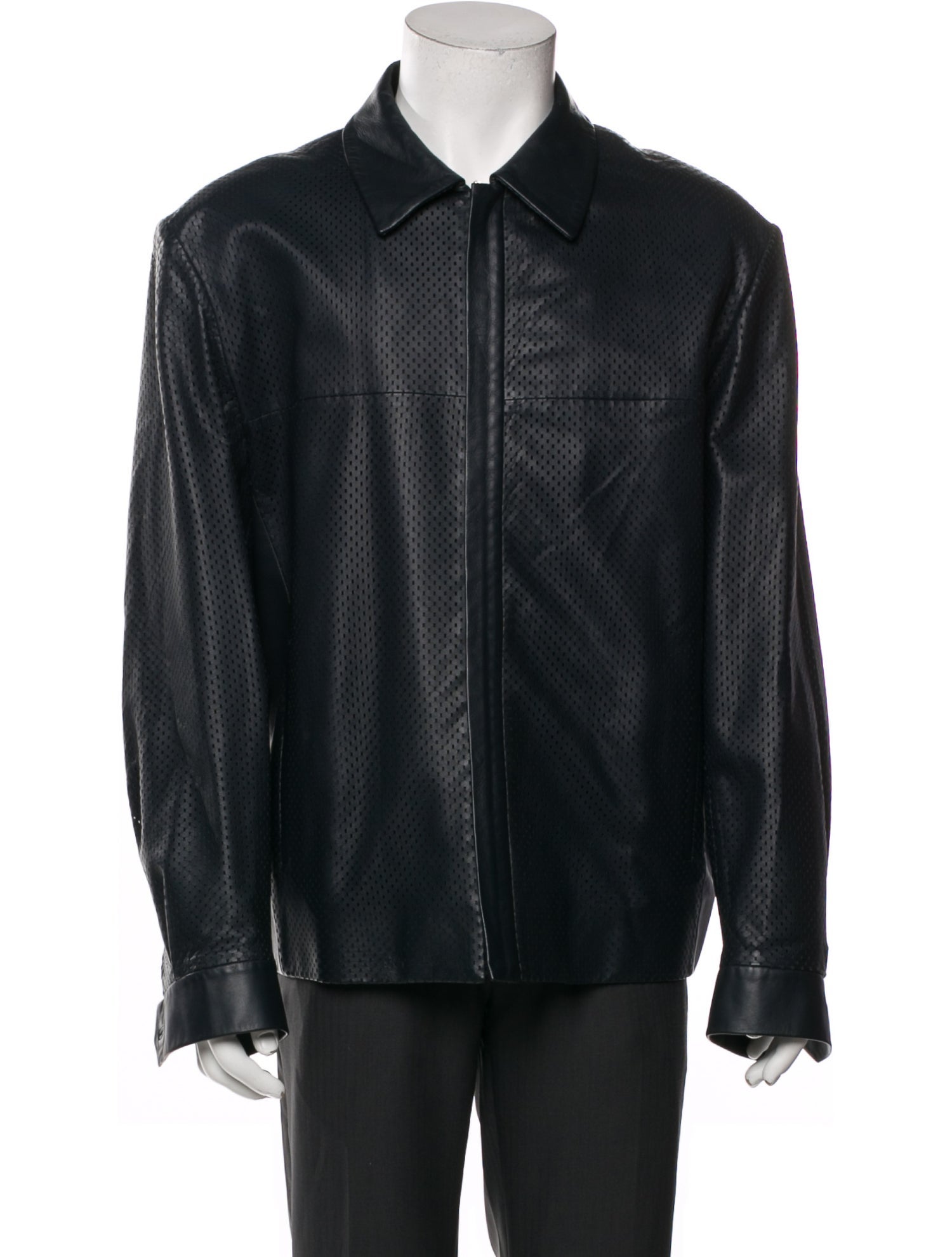 Brioni Leather Jacket