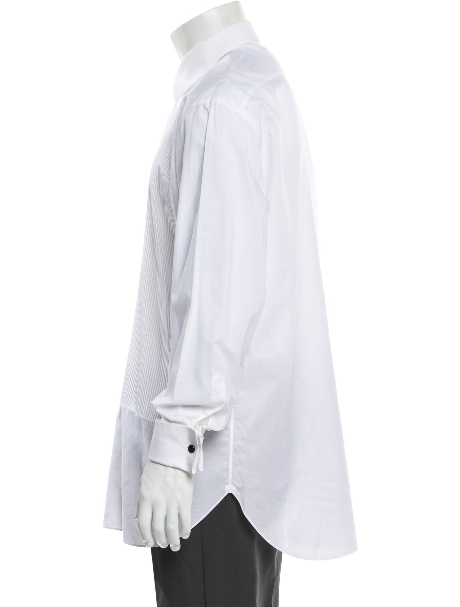 Brioni Long Sleeve Tuxedo Shirt