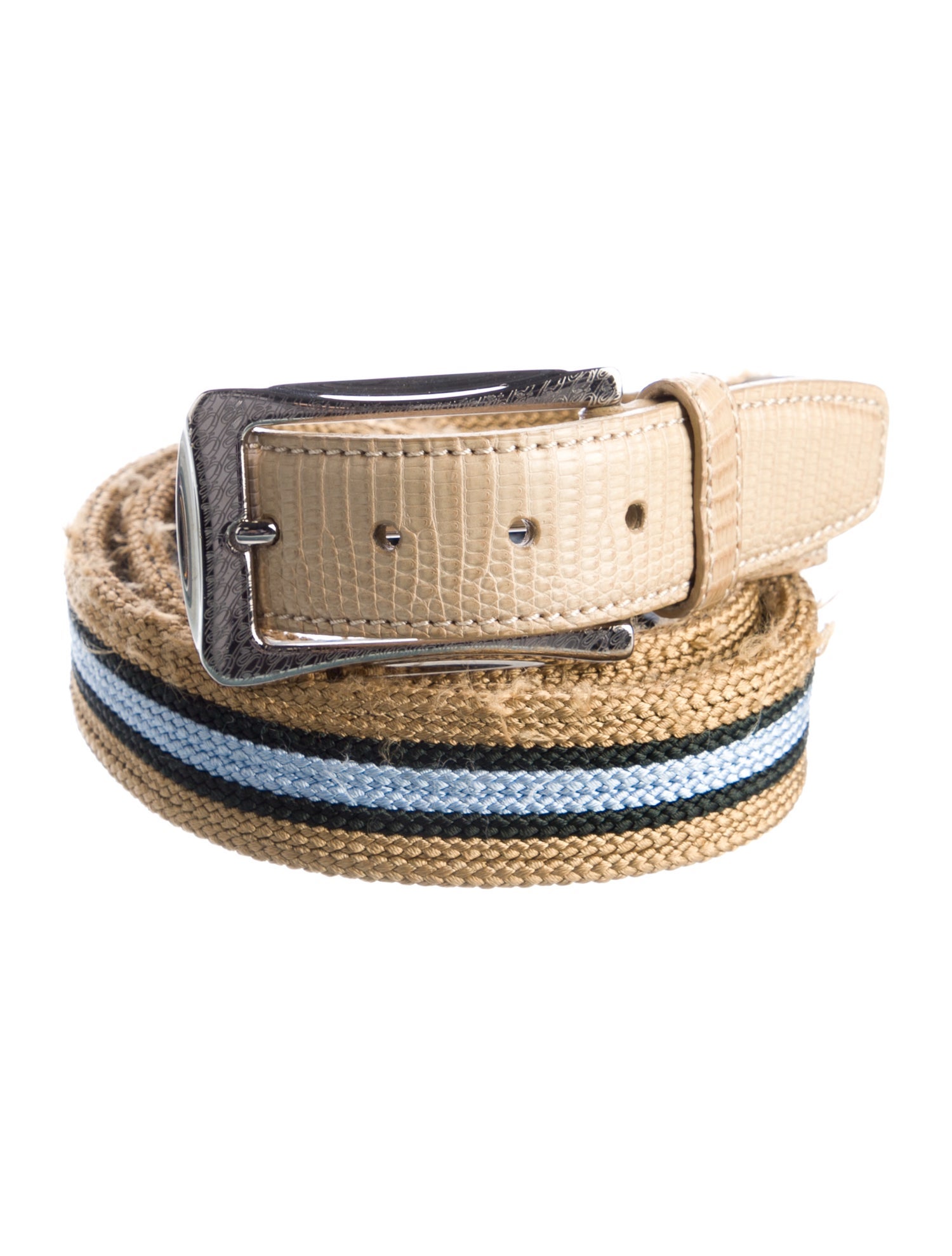 Brioni Lizard Belt