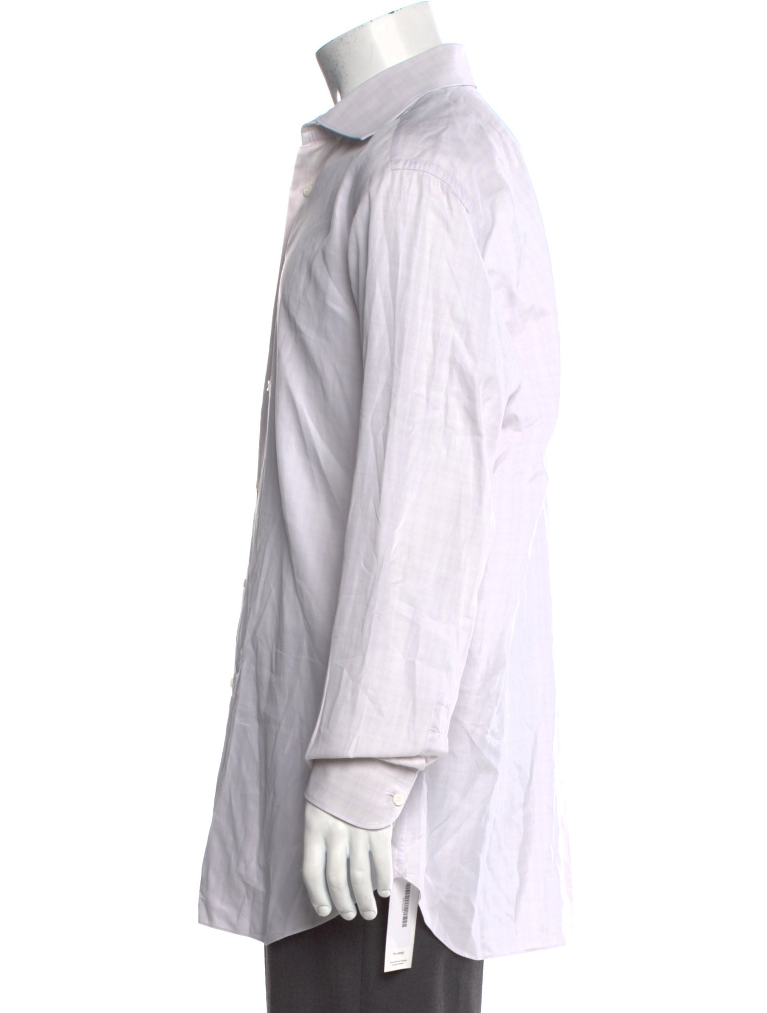 Brioni Striped Long Sleeve Dress Shirt