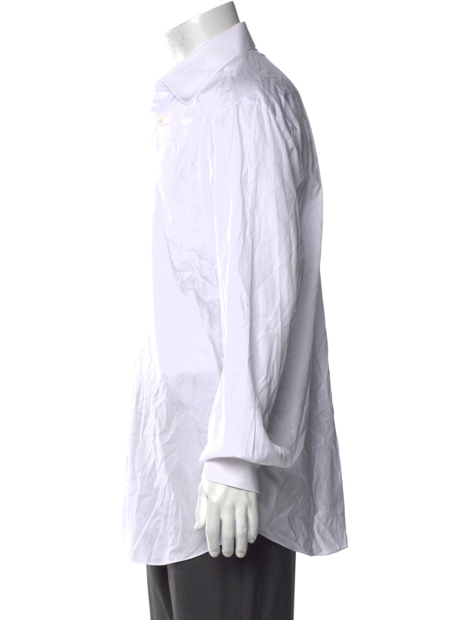 Brioni Striped Long Sleeve Dress Shirt