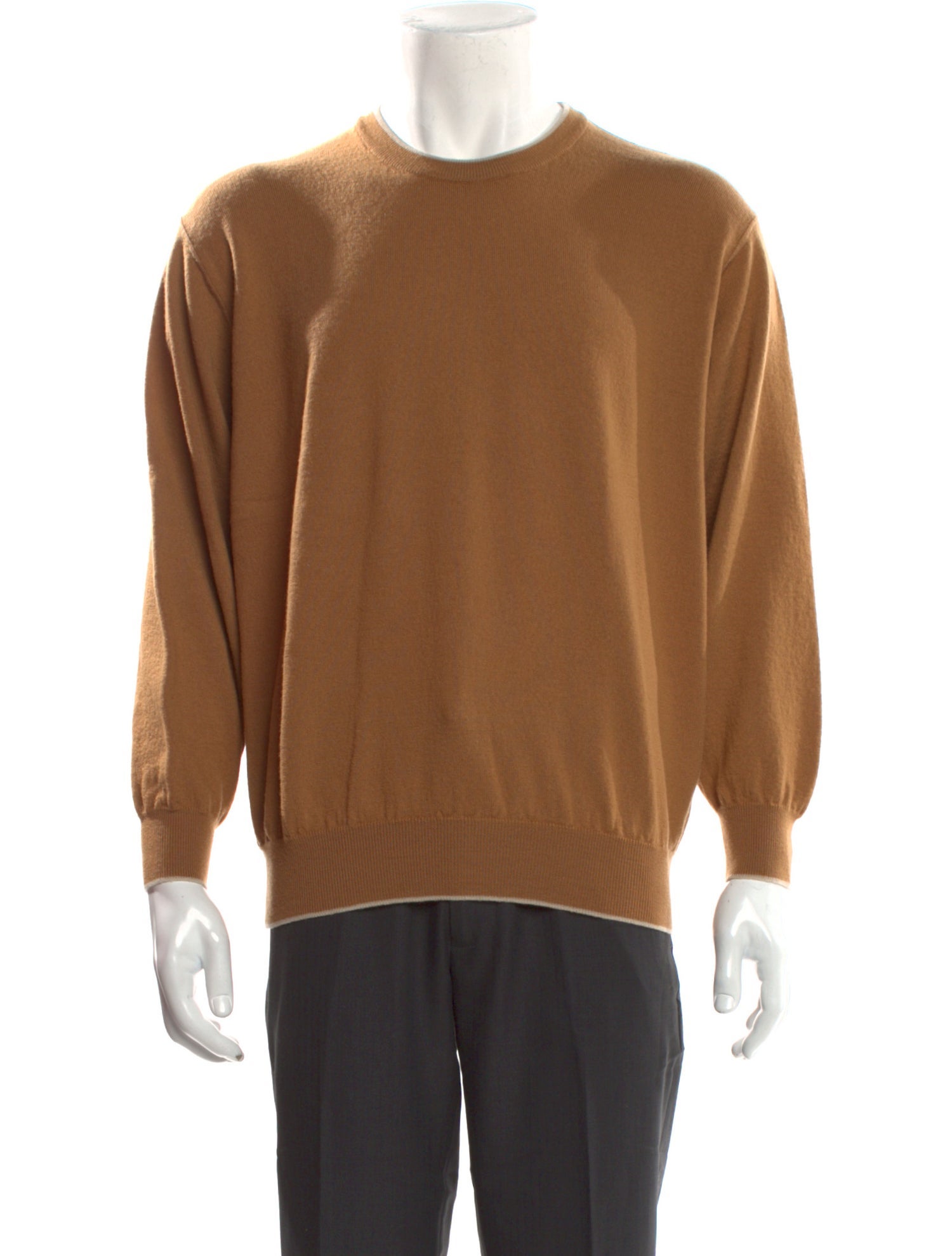 Brioni Wool Crew Neck Pullover