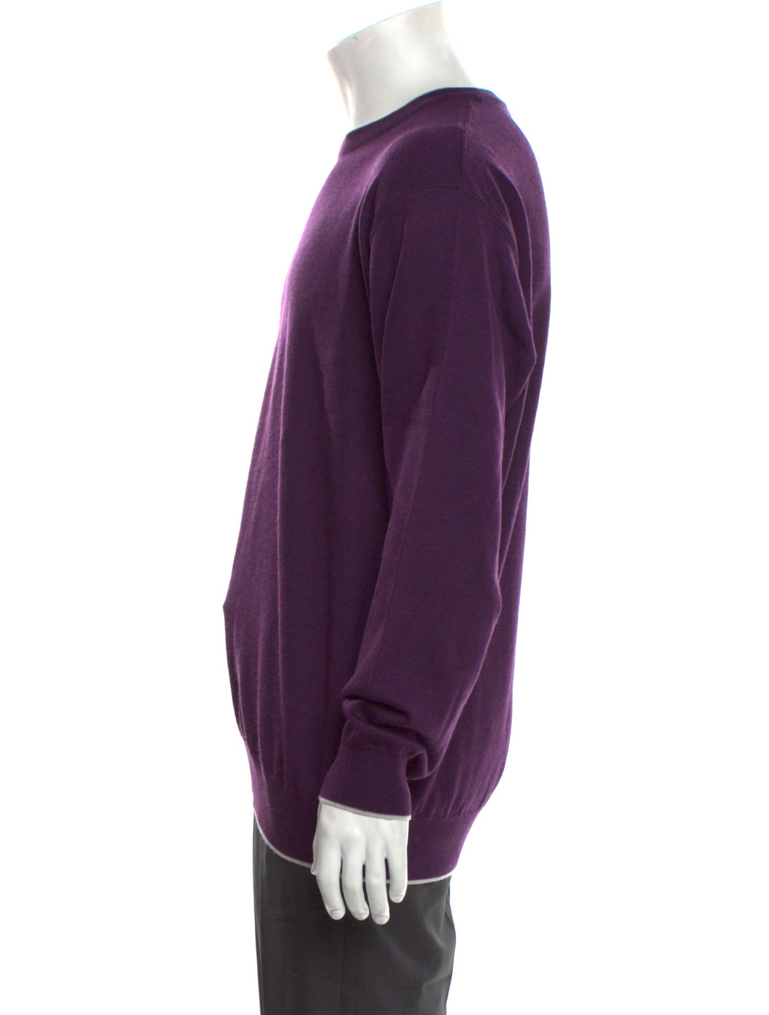 Brioni Wool Crew Neck Pullover