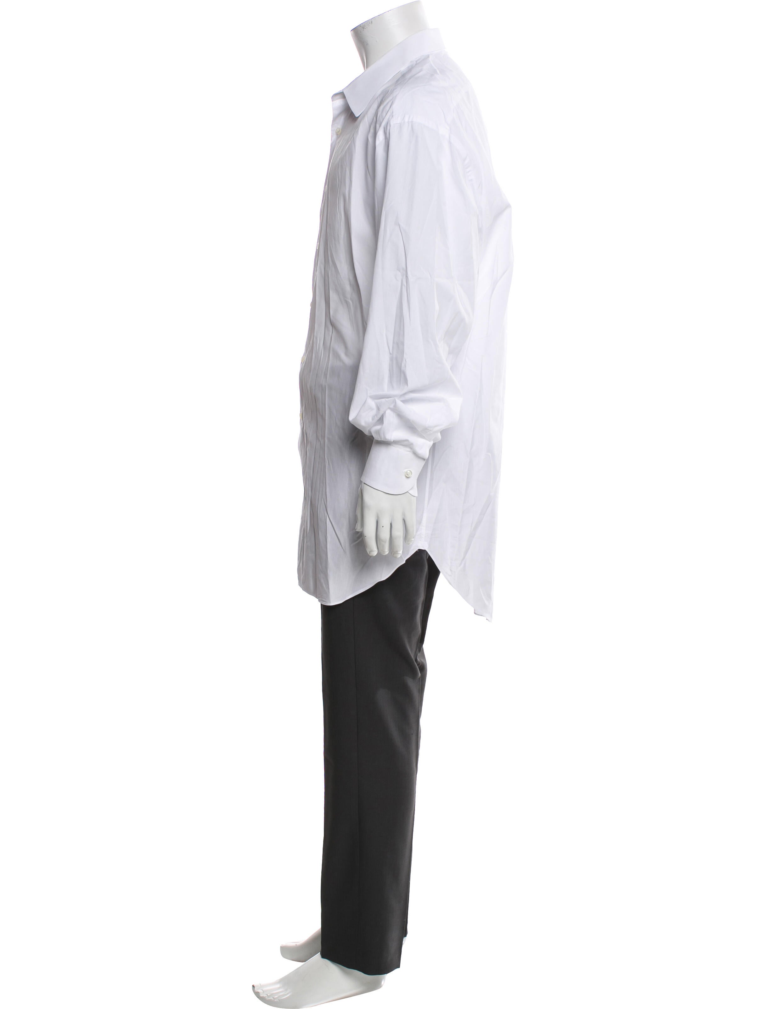 Brioni Long Sleeve Tuxedo Shirt