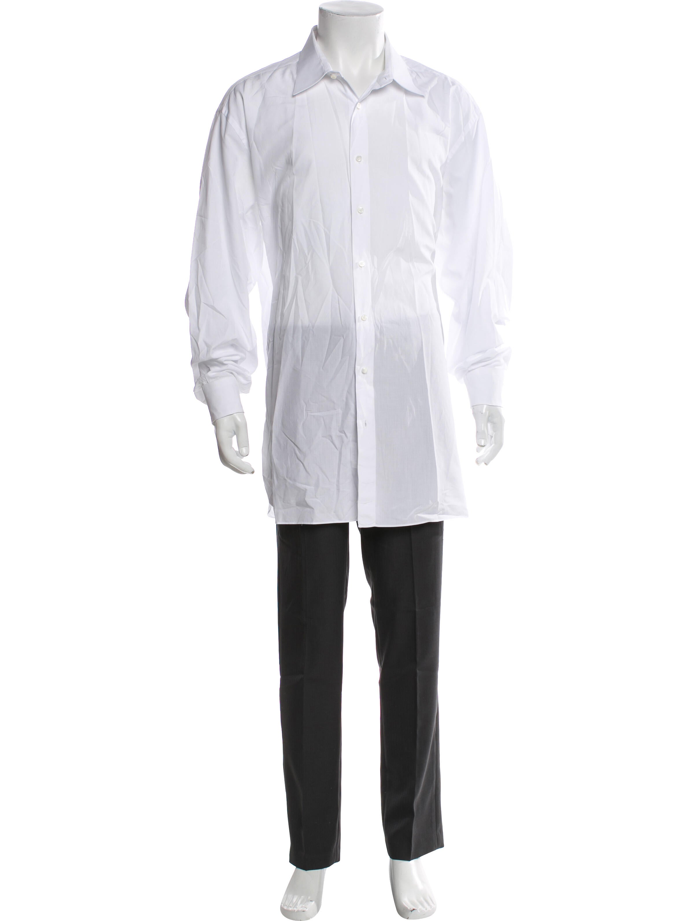 Brioni Long Sleeve Tuxedo Shirt