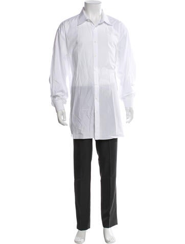 Brioni Dress Shirts Long Sleeve Tuxedo Shirt M
