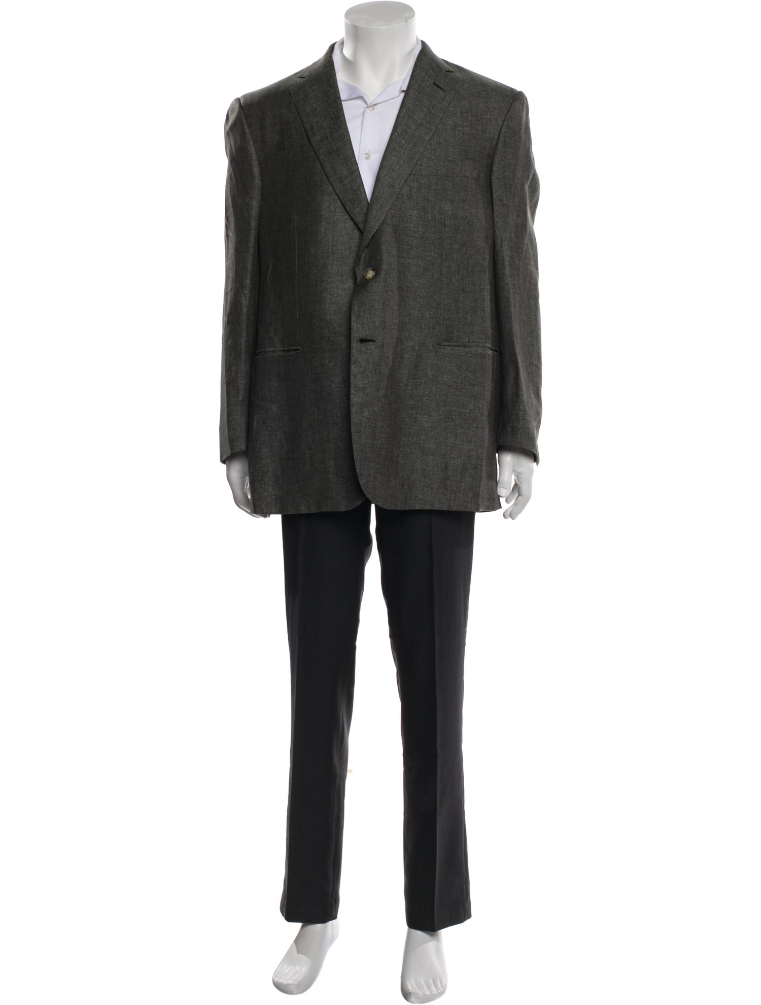 Brioni Linen Overcoat