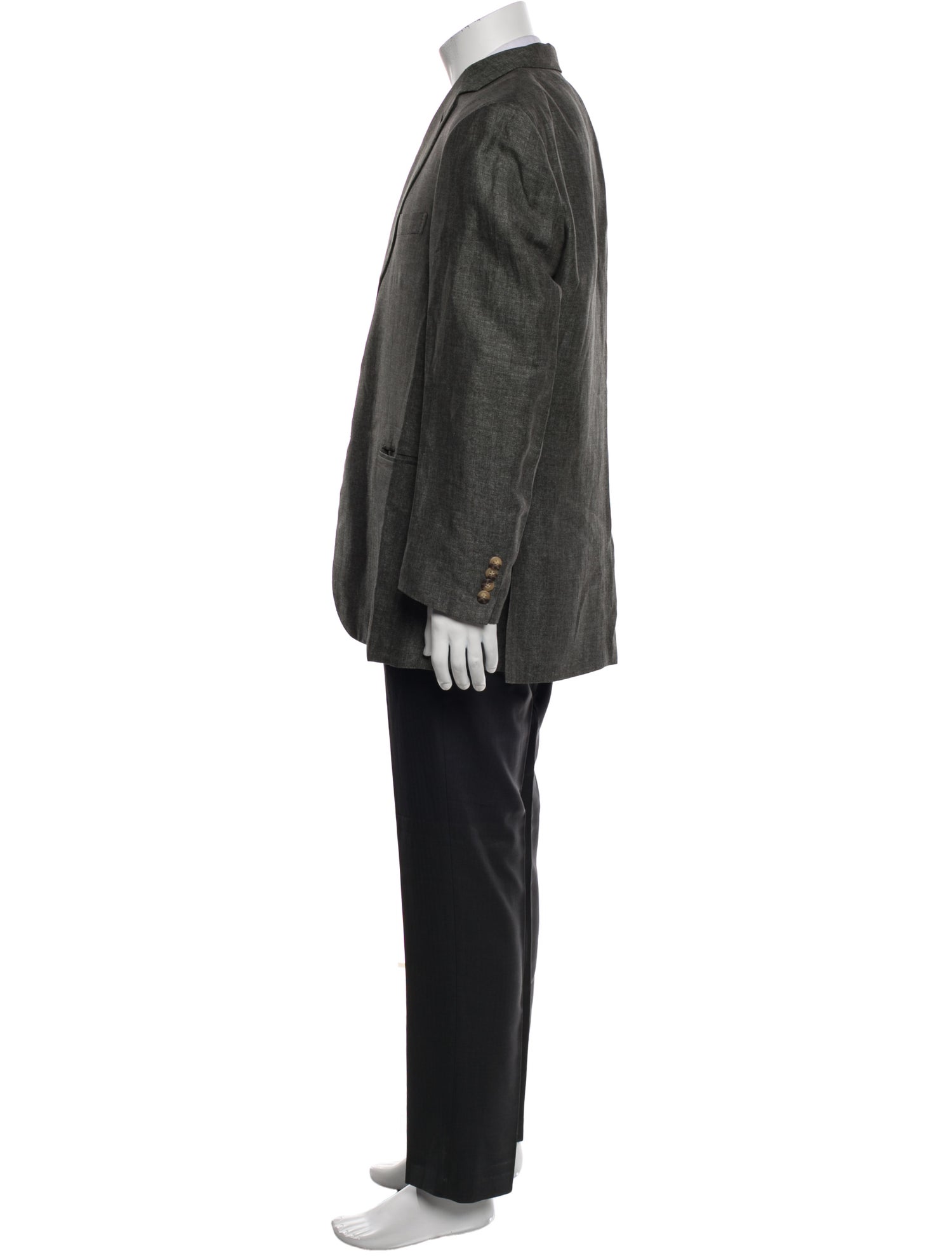 Brioni Linen Overcoat