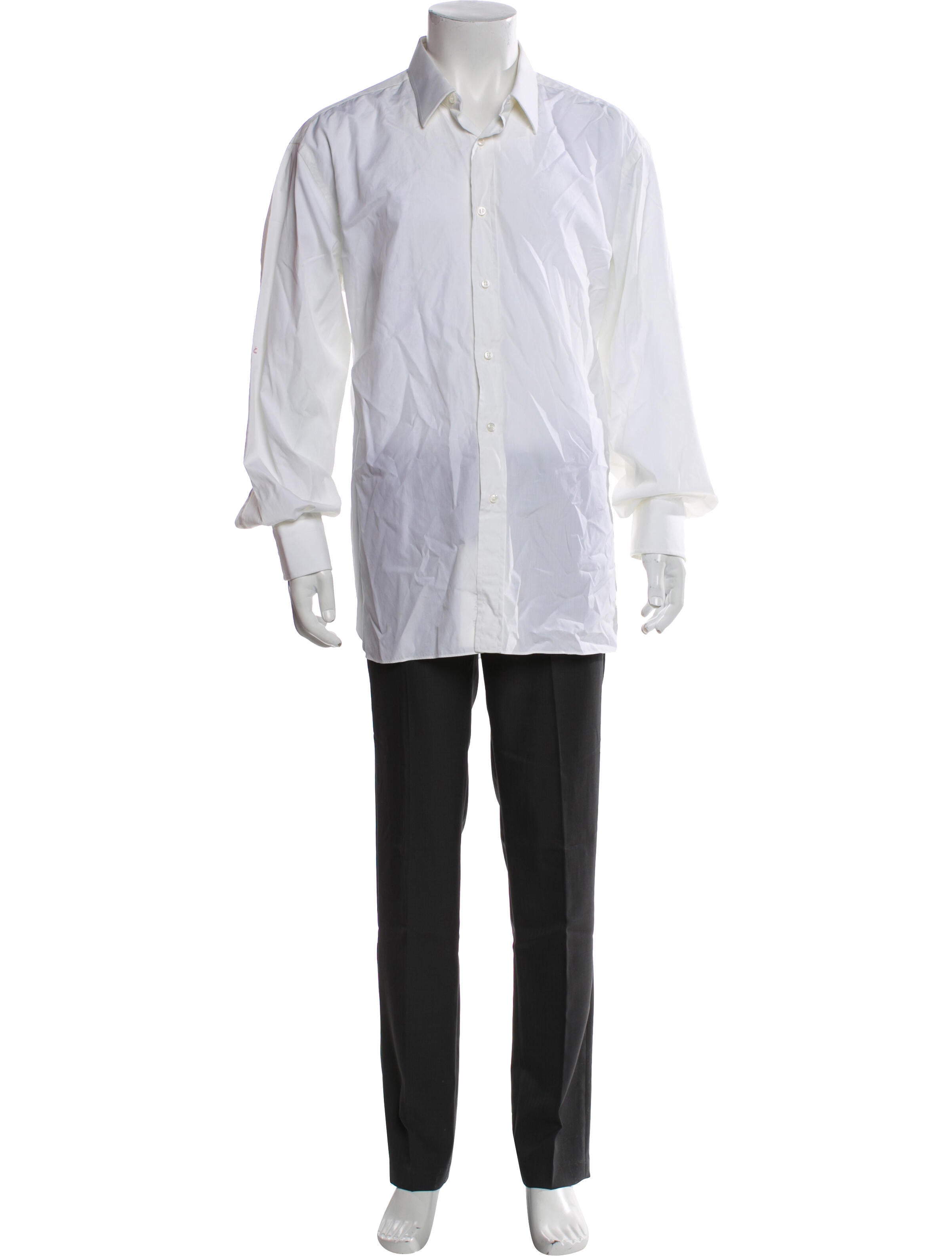 Brioni Long Sleeve Tuxedo Shirt