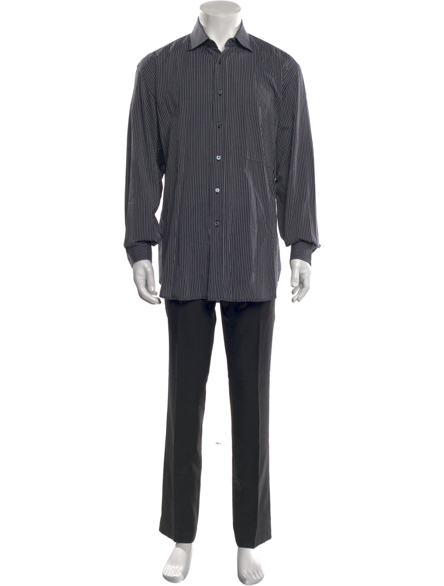 Paul Harnden Shoemakers Linen Printed Shirt - Neutrals Dress