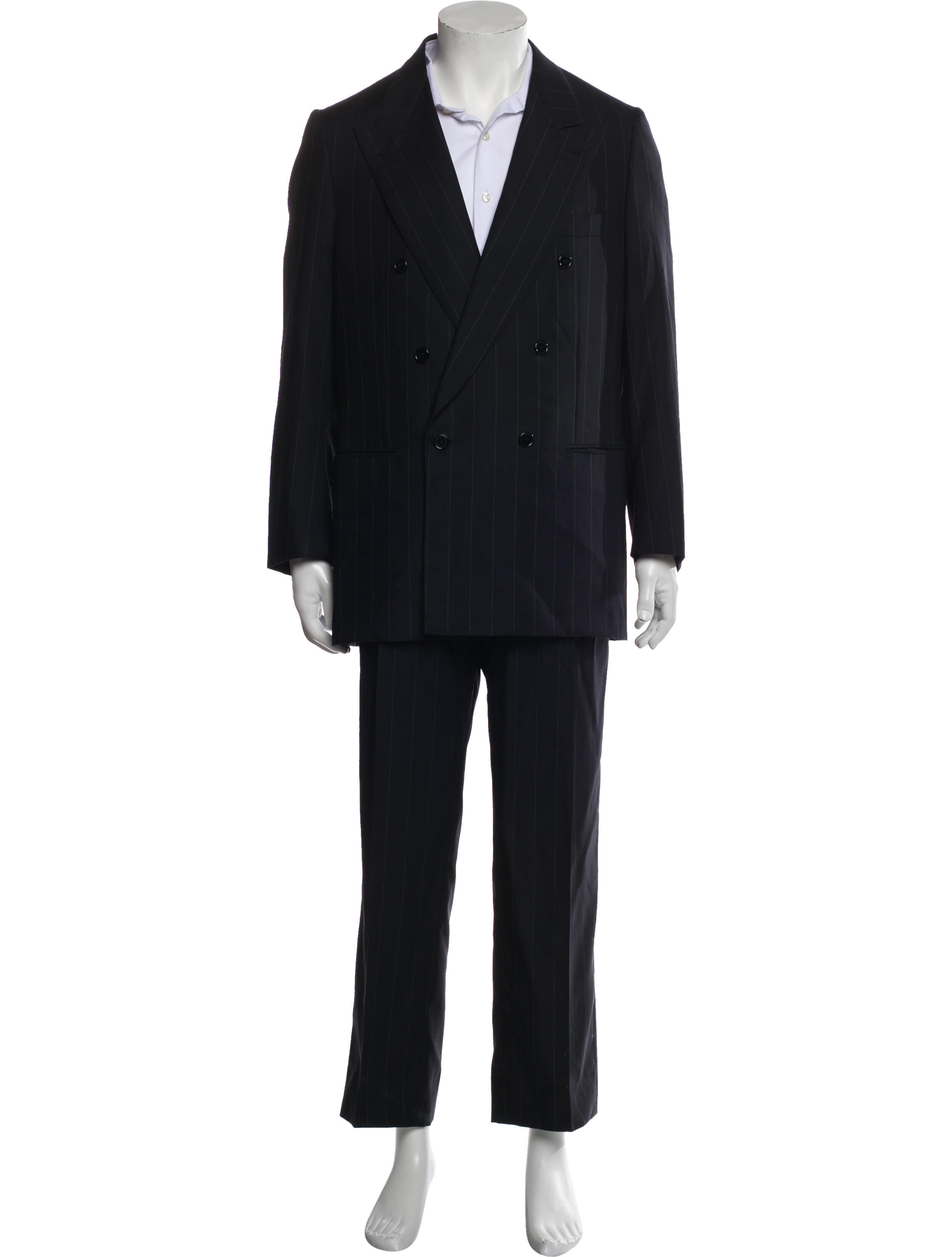 Brioni Wool Striped Two-Piece Suit
