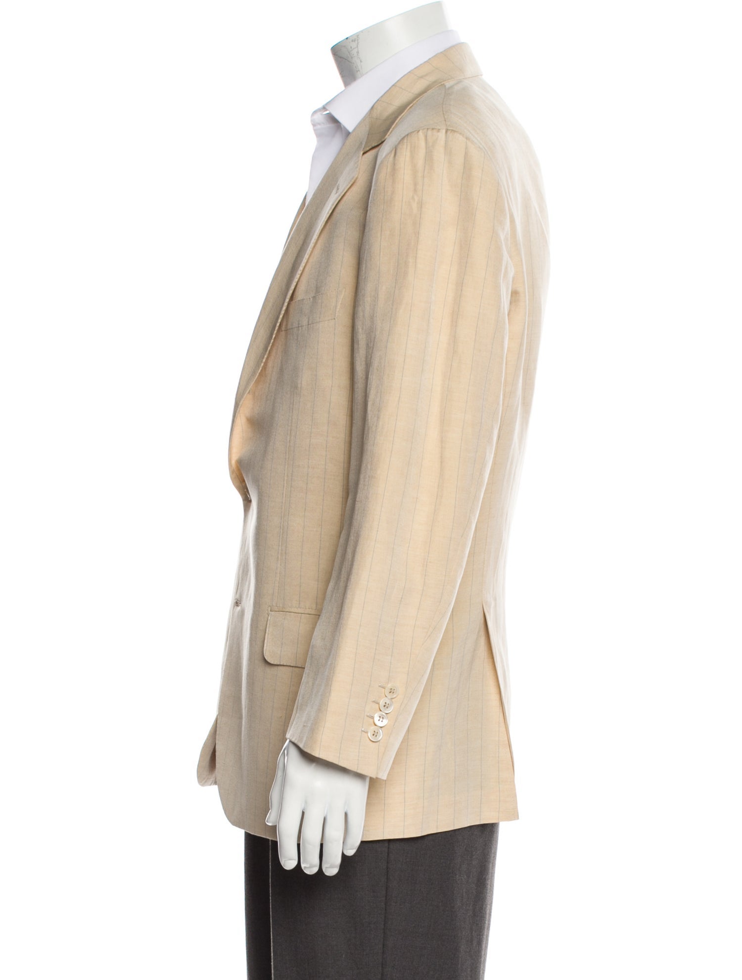 Brioni Silk Peacoat