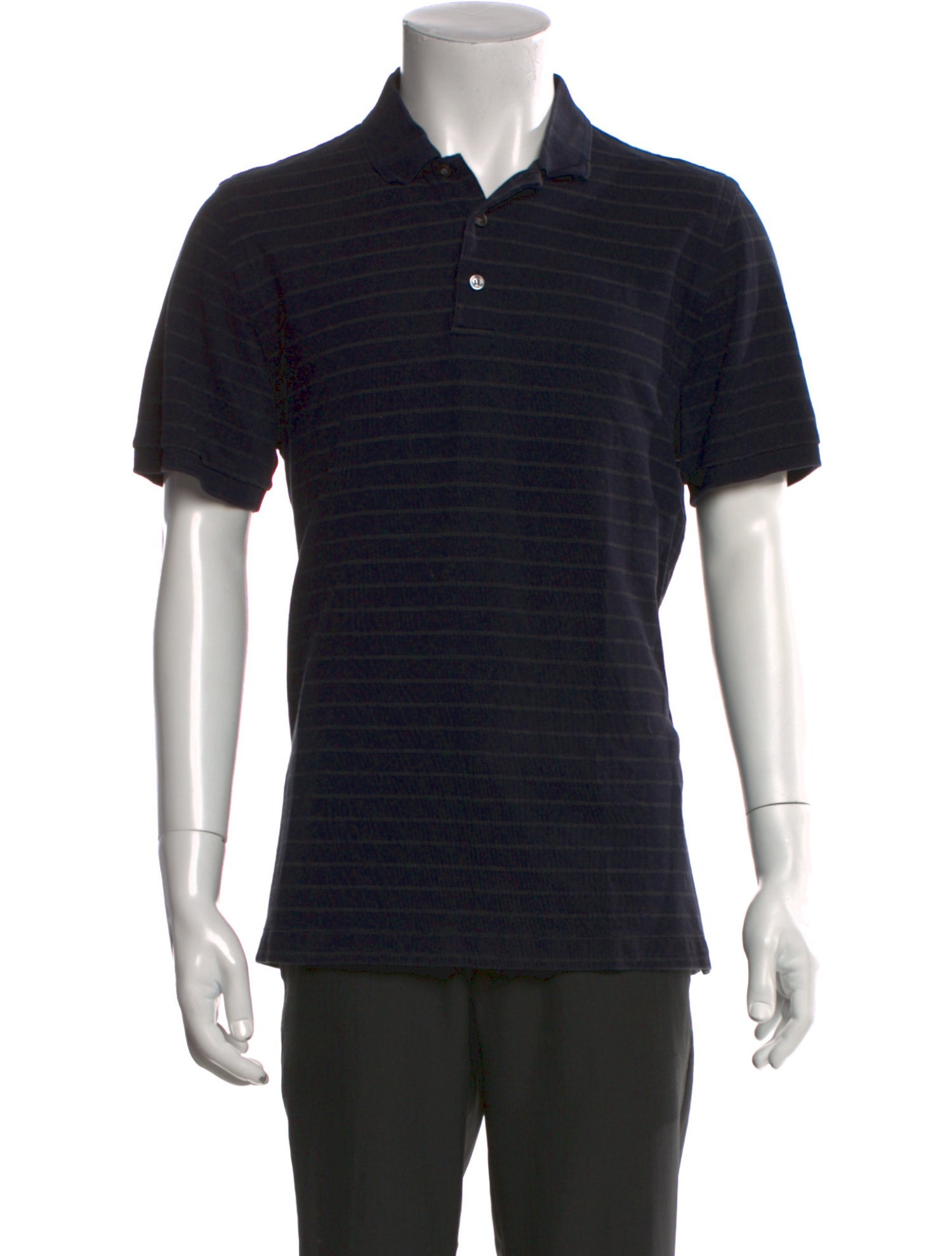 Brioni Collar Short Sleeve Polo Shirt