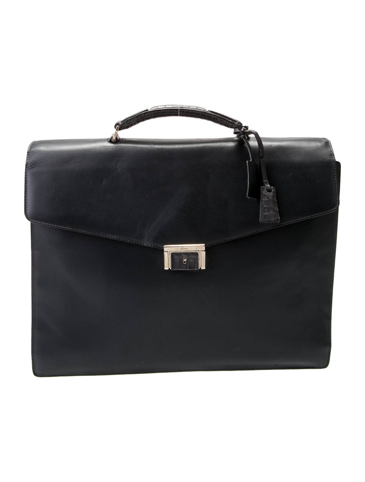 Brioni Leather Briefcase
