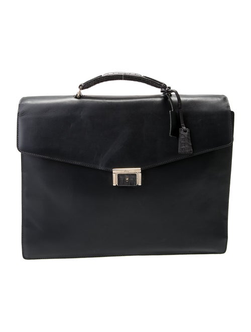 Brioni Leather Briefcase