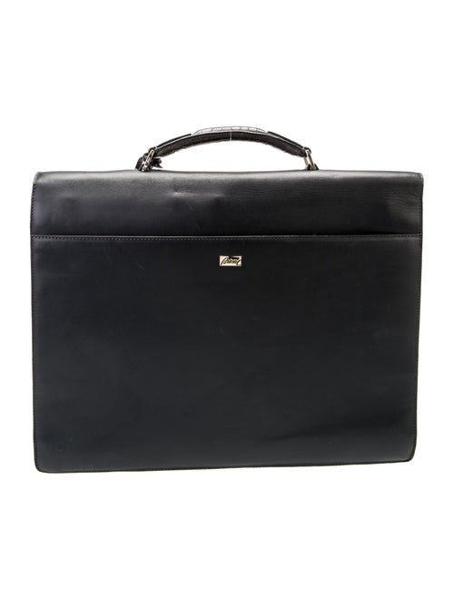 Brioni Leather Briefcase