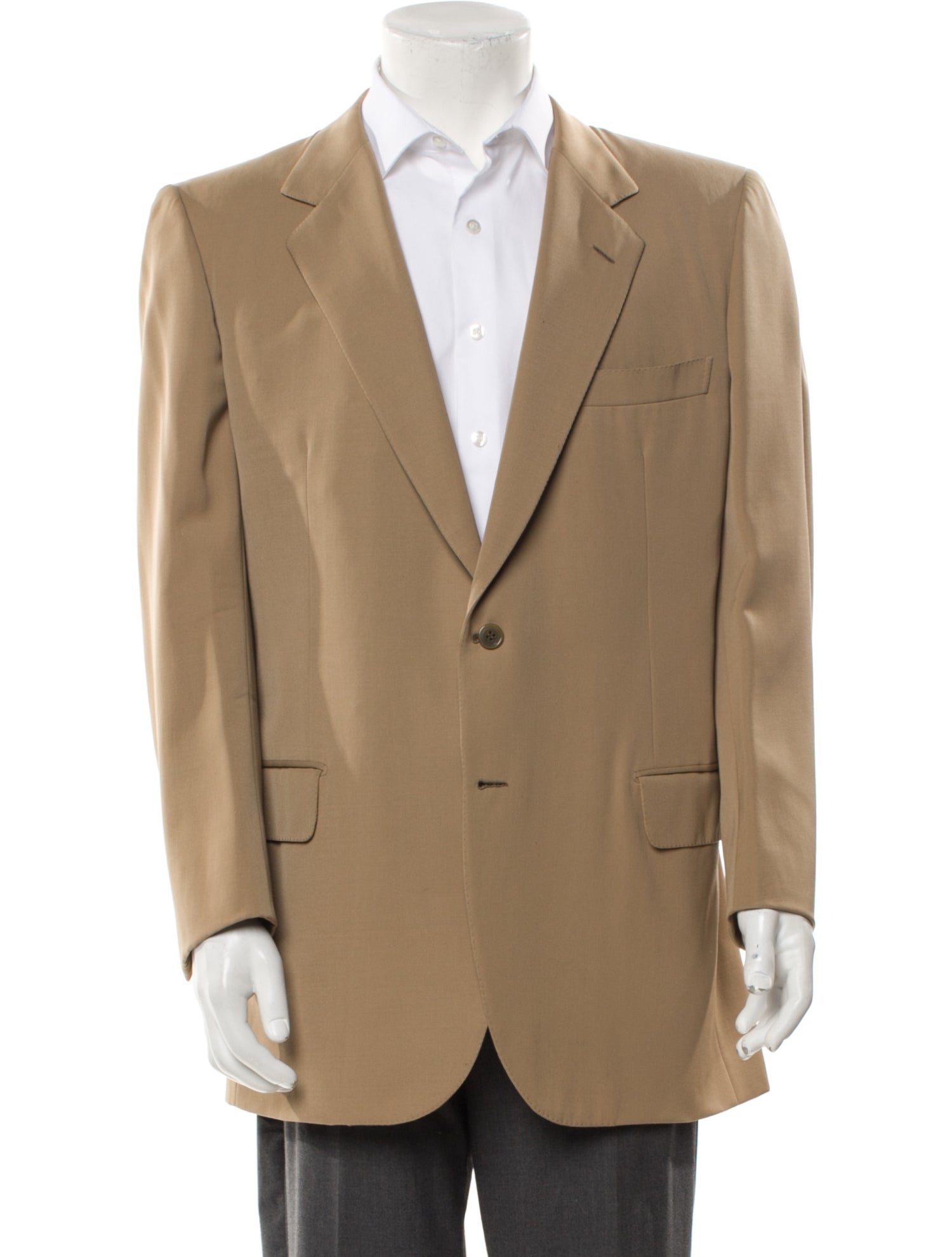 Brioni Wool Cutout Accent Blazer