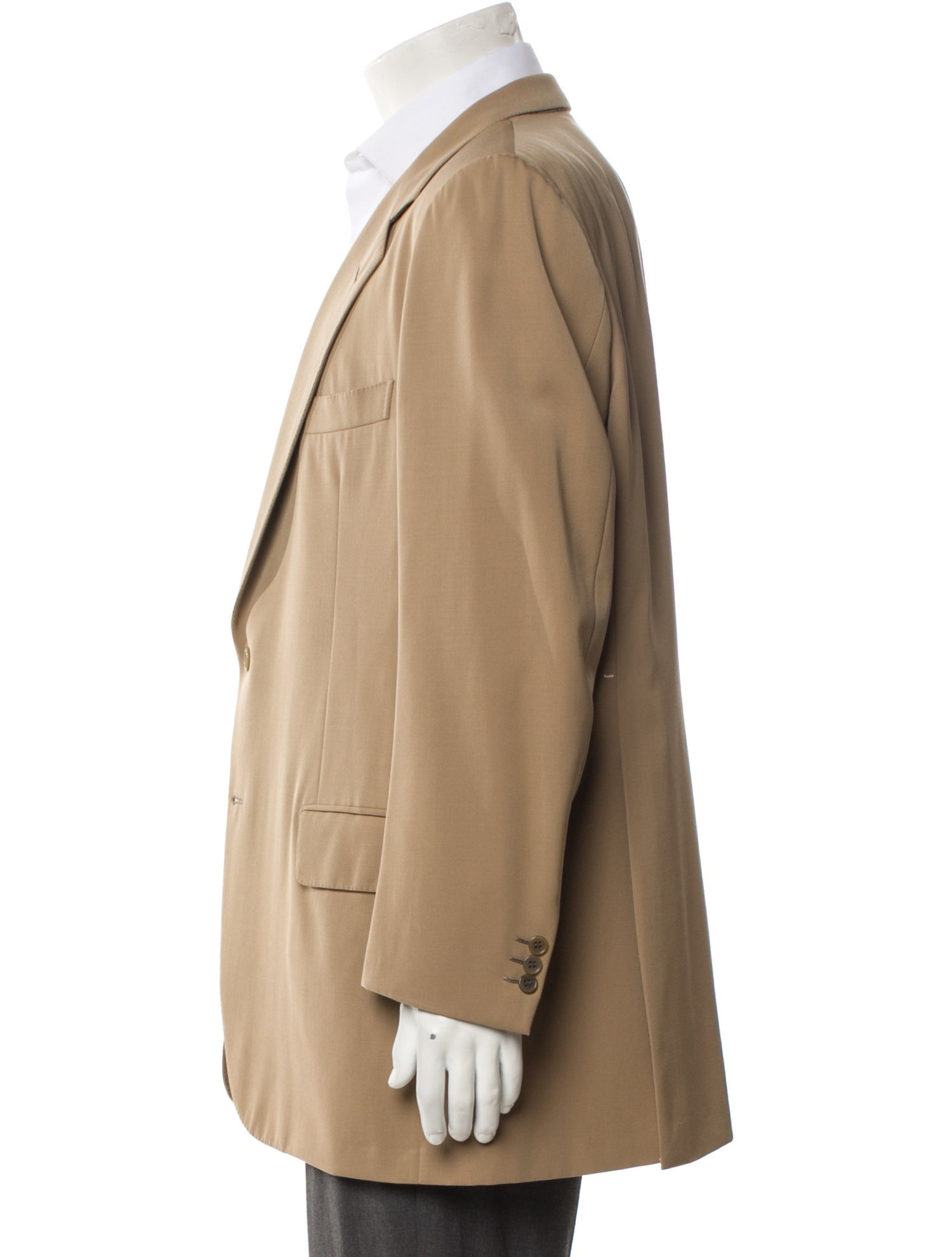 Brioni Wool Cutout Accent Blazer