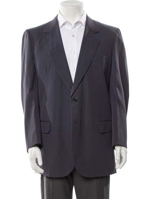 Brioni Wool Cutout Accent Blazer