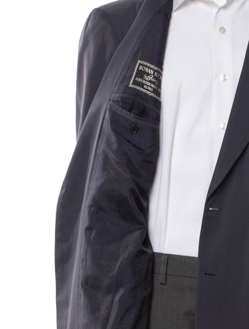Brioni Wool Cutout Accent Blazer