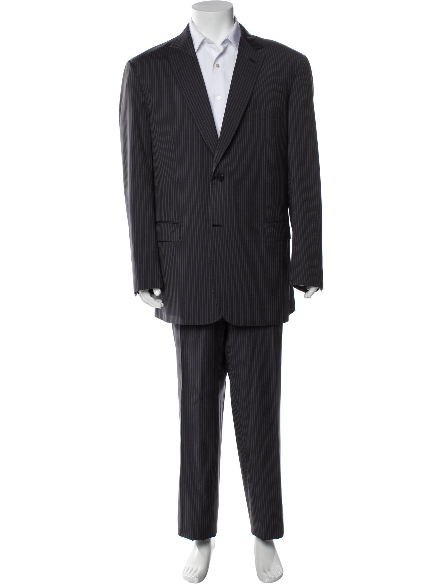 Brioni Wool Striped Two-Piece Suit
