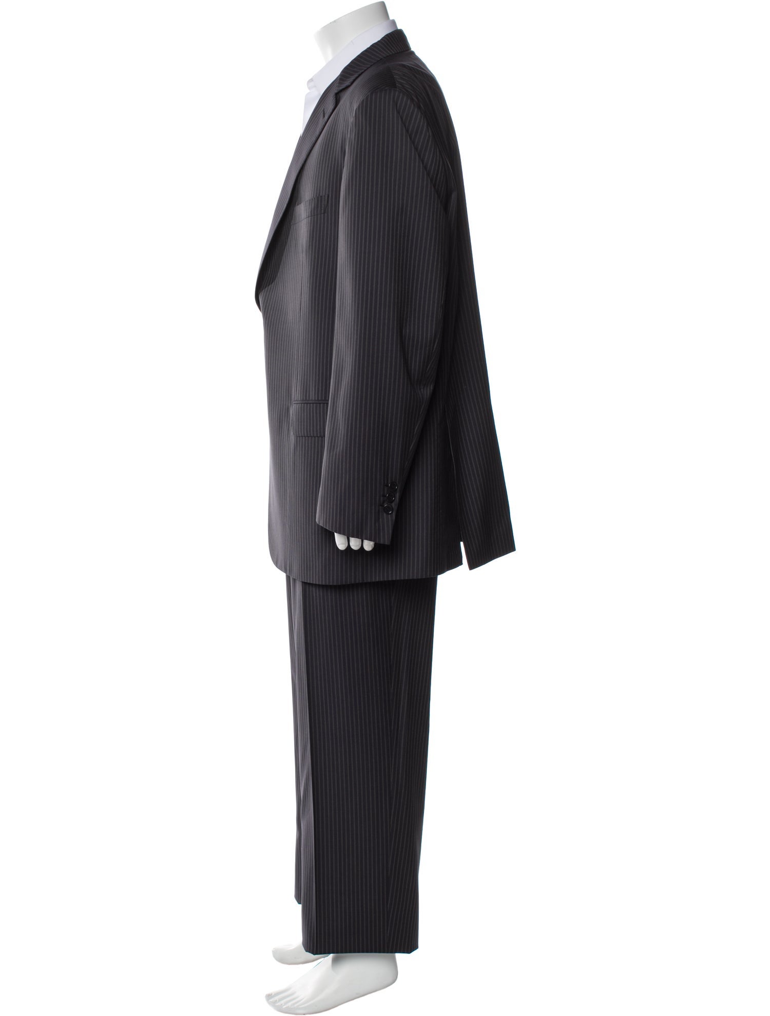 Brioni Wool Striped Two-Piece Suit