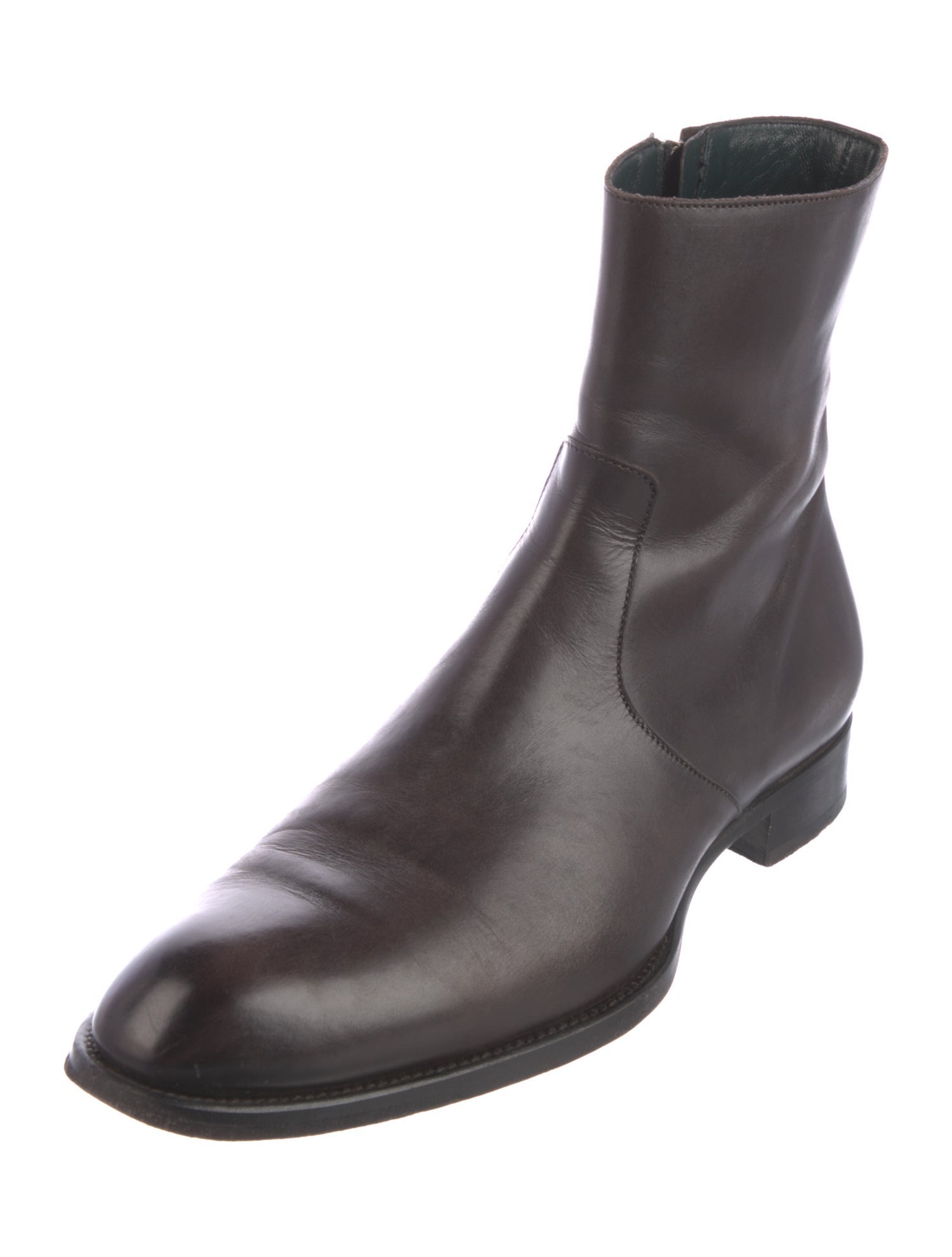 Brioni Leather Boots