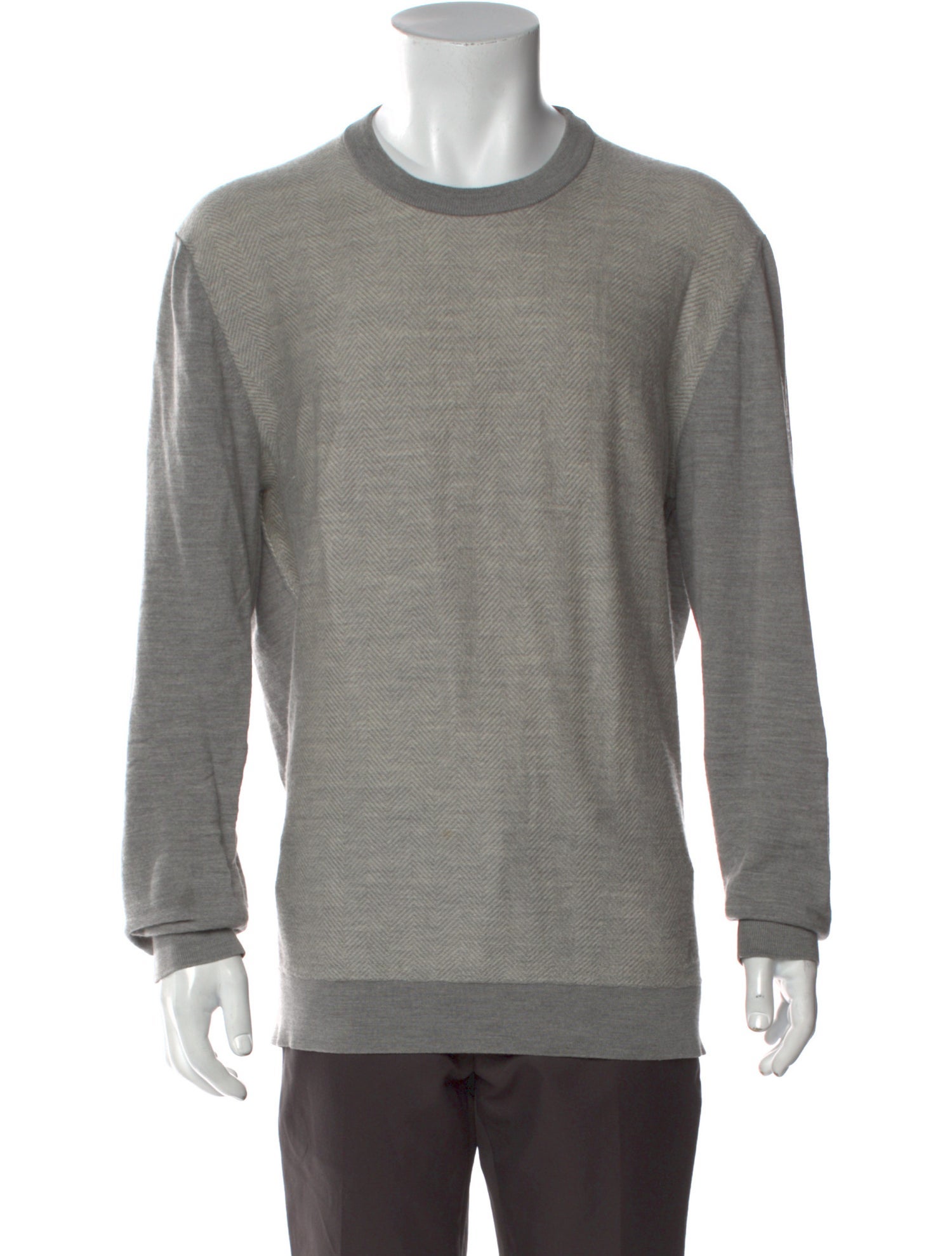 Brioni Wool Crew Neck Pullover