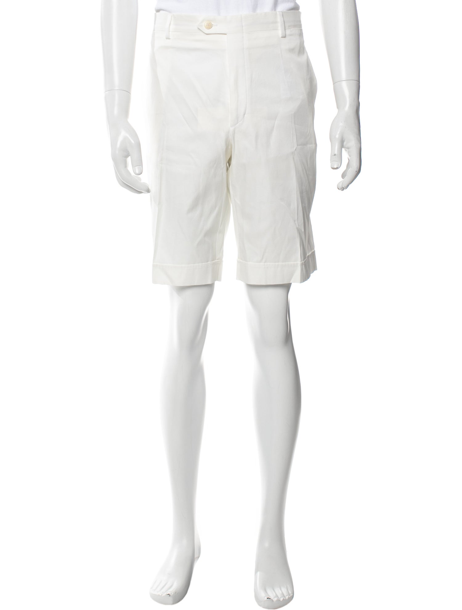Brioni Flat Front Shorts